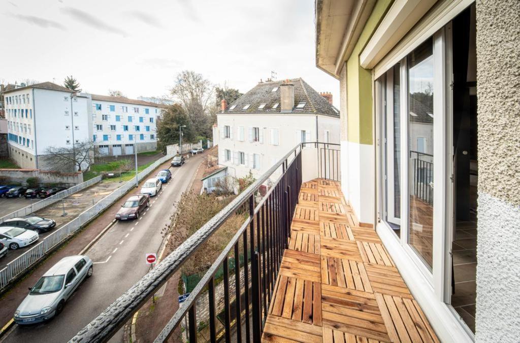 Beautifulhome Appartement Avec Balcon - Centre Ville Chalon-sur-Saone Luaran gambar